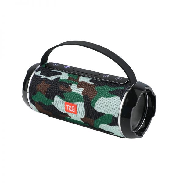 TG116C Portable Bluetooth Speaker Fabric Outdoor Gift Bass TF Card Bluetooth Small Speaker - Image 7