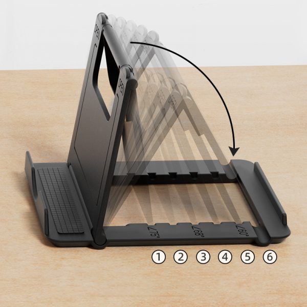 Multi-angle Adjustable Integrated Portable Folding Phone and Tablet Stand Universal Holder - Image 6
