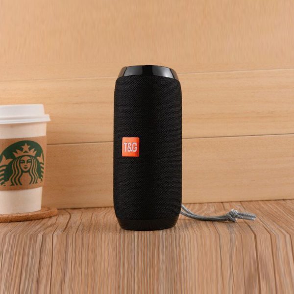 TG117 Fabric BT Portable Bluetooth Speaker Outdoor Plug-in Card Subwoofer Home Travel Wireless Bluetooth Speaker - Image 4