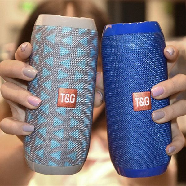 TG117 Fabric BT Portable Bluetooth Speaker Outdoor Plug-in Card Subwoofer Home Travel Wireless Bluetooth Speaker - Image 5