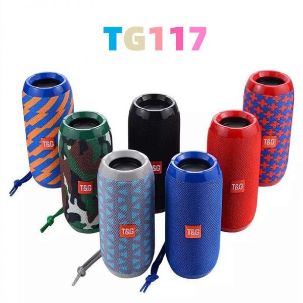 TG117 Fabric BT Portable Bluetooth Speaker Outdoor Plug-in Card Subwoofer Home Travel Wireless Bluetooth Speaker - Image 6