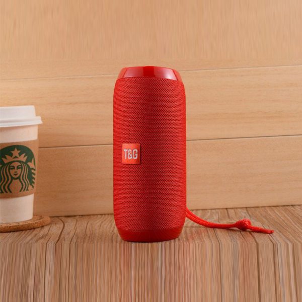 TG117 Fabric BT Portable Bluetooth Speaker Outdoor Plug-in Card Subwoofer Home Travel Wireless Bluetooth Speaker - Image 2