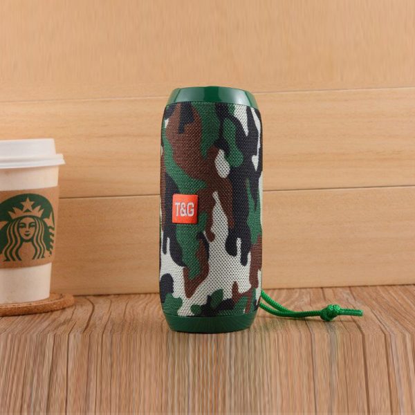 TG117 Fabric BT Portable Bluetooth Speaker Outdoor Plug-in Card Subwoofer Home Travel Wireless Bluetooth Speaker - Image 3