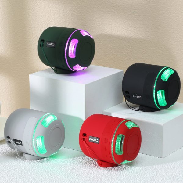 TG294 Bluetooth Speaker Portable TF Card LED Light Gift IPX4 Waterproof Wireless Bluetooth Speaker - Image 6