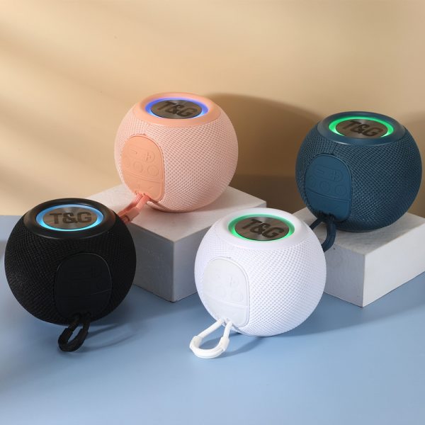 TG337 Fabric BT Wireless Plug-in Card Speaker Portable Mini Bass Office Home Travel Outdoor Bluetooth Speaker - Image 5