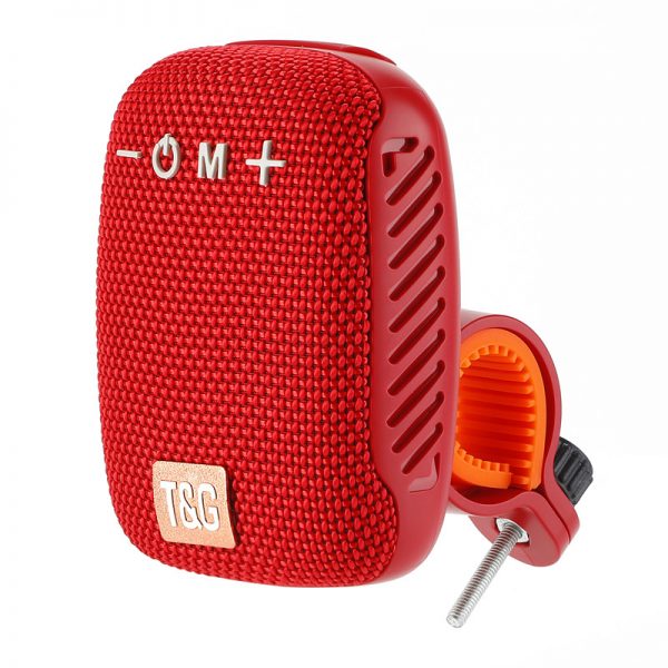 TG392 Bike Electric Vehicles Bluetooth Speaker Fabric Plug-in Card Portable Waterproof Wireless Speaker - Image 4