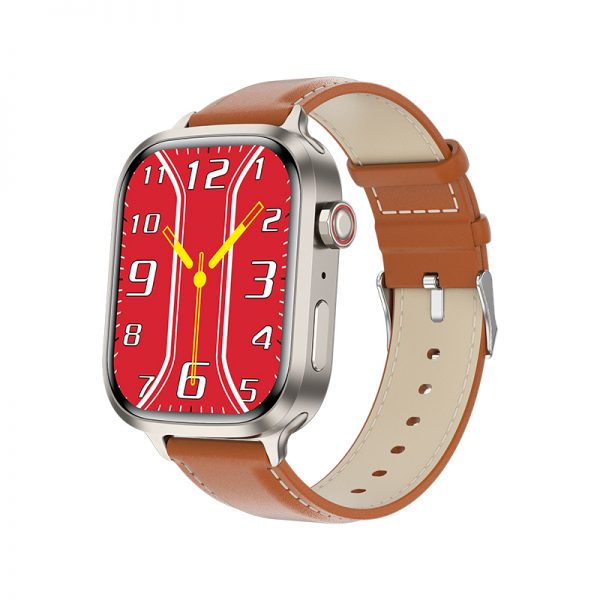 IP67 Waterproof ZERO 90 WATCH 49MM Real Buckle 2.3 inch Screen Wireless Charging Smart Watch for iPhone Samsung