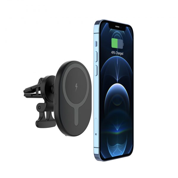 15W MagSafe Magnetic Attraction Wireless Charging Car Mount Adsorption for iPhone Samsung Huawei - Image 2