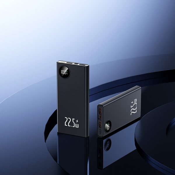 New 22.5W USB Fast Charger Ultra-thin 10000mAh 20000mAh Type-C PD Power Bank with Digital Display - Image 5