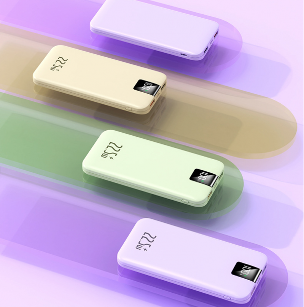 22.5W Super Fast Charging Digital Display Power Bank 10000mAh 20000mAh Lightweight Portable Battery Pack - Image 5