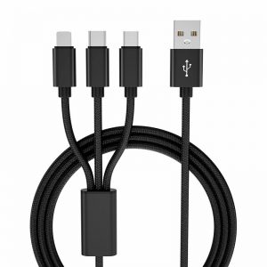 3 in 1 Braided Cable