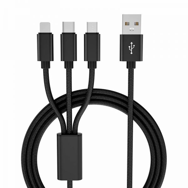 3 in 1 Braided Cable