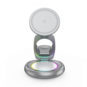 3-in-1 Foldable Rotation Wireless Charger
