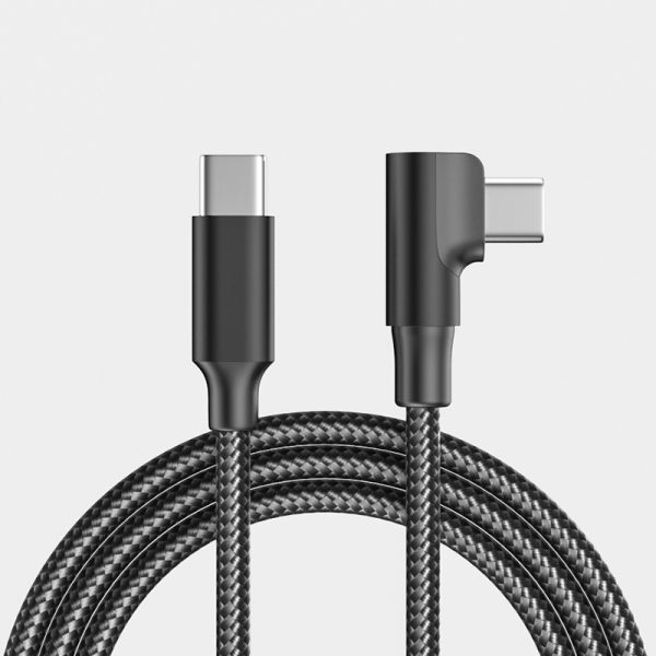 1m 2m 3m Type-C to Type-C Bend Fast Charging Braided Cable for Mobile Phone - Image 2