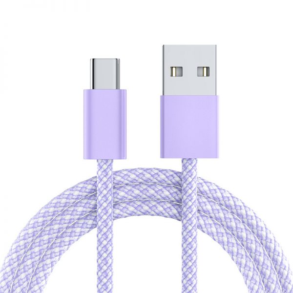 60W Type-C Data Cable Macaron USB to Type-C Fast Chargers for iPhone 15 16 Samsung Wire - Image 3