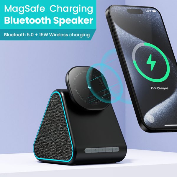 Bluetooth Speaker with 15W MagSafe Charging