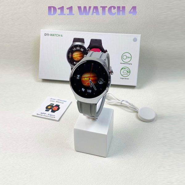 D11 Watch 4 Smart Watch Fitness Tracker with Heart Rate Monitor Blood Oxygen Sleep Tracker Touchscreen Smartwatch - Image 2
