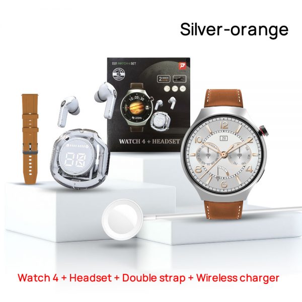 D21 WATCH 4 SET Sport Smart Watch with Bluetooth Call Outdoor Tactical Fitness Tracker Smartwatch with Multi Sports Modes for Android iOS Phone - Image 3