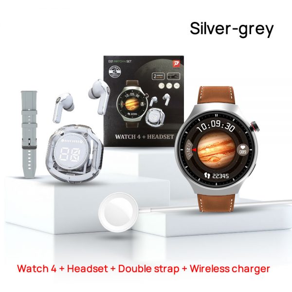D21 WATCH 4 SET Sport Smart Watch with Bluetooth Call Outdoor Tactical Fitness Tracker Smartwatch with Multi Sports Modes for Android iOS Phone - Image 2