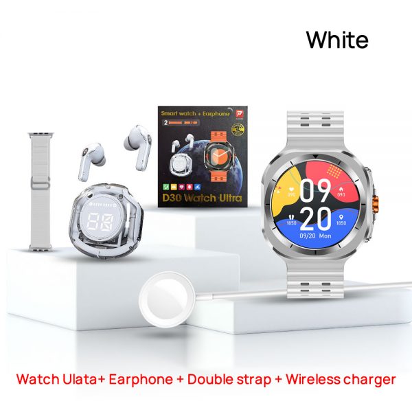 D30 WATCH ULTRA Smart Watch Fitness Tracker 1.52 inch Heart Rate Sports SmartWatch for Android IOS Phone - Image 5