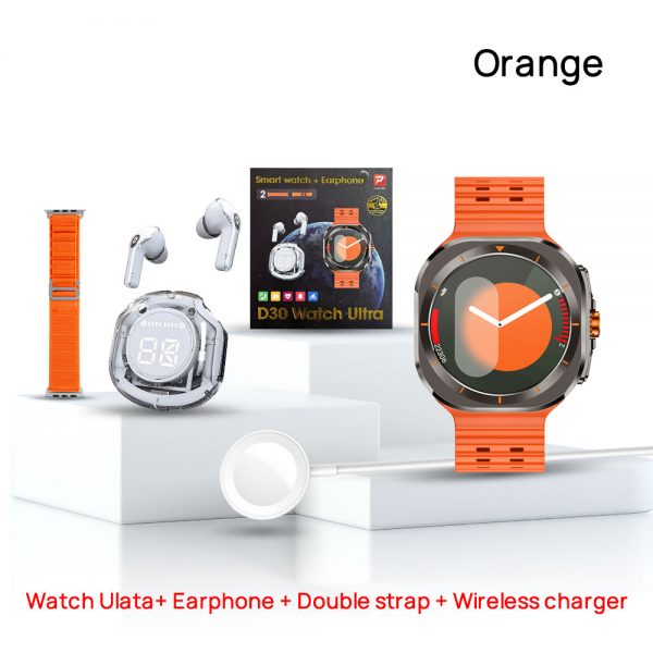 D30 WATCH ULTRA Smart Watch Fitness Tracker 1.52 inch Heart Rate Sports SmartWatch for Android IOS Phone - Image 6