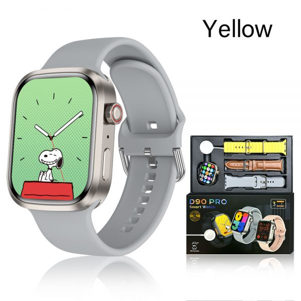 D90 PRO Smart Watch 2.3" HD Touchscreen with Heart Rate Sleep Monitor for Men Women Android IOS Phone - Image 3