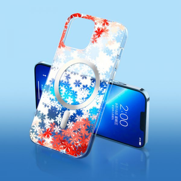 for iPhone 16 Printing Matte Mobile Phone Case IMD Double Layer MagSafe Cover for iPhone 11 12 13 14 15 - Image 4