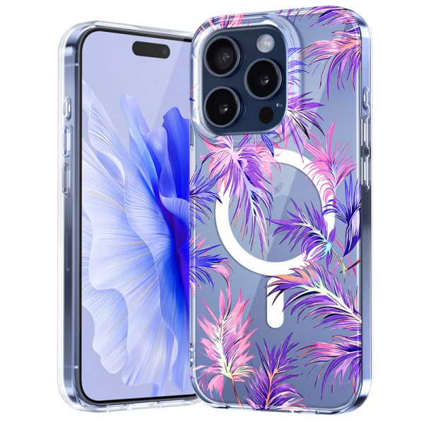For Samsung Galaxy S22 S23 S24 S25 Electroplating Double Layer Printing MagSafe Case for iPhone 15 16 - Image 3