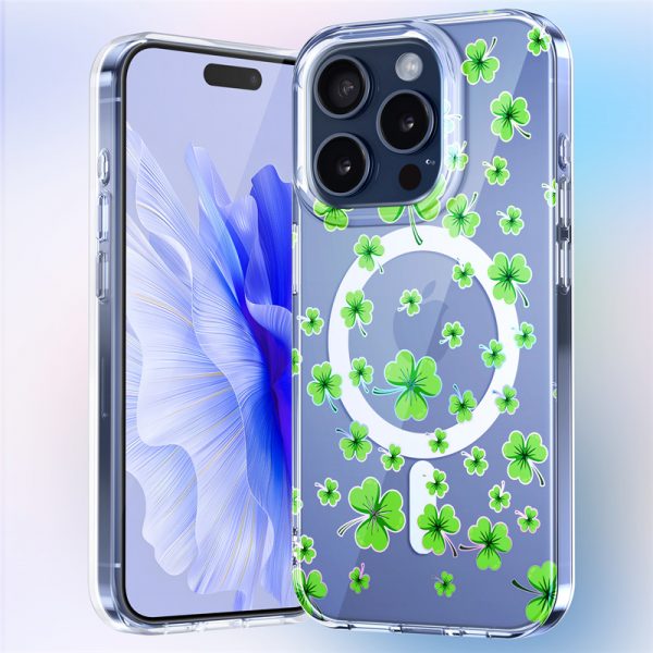 For Samsung Galaxy S22 S23 S24 S25 Electroplating Double Layer Printing MagSafe Case for iPhone 15 16 - Image 4