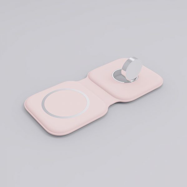 3-in-1 Folding Wireless Charger Pad for Mobile Phone iPhone Watch AirPods Headphones Charging - Image 4