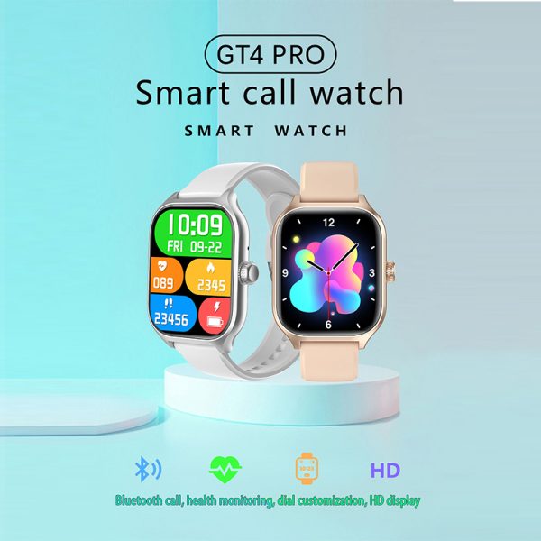 GT4 PRO Smart Watch 49MM 2.1 inch Screen Multi-sport modes Heal Monitoring Remote Photography Call GPS Watch - Image 4