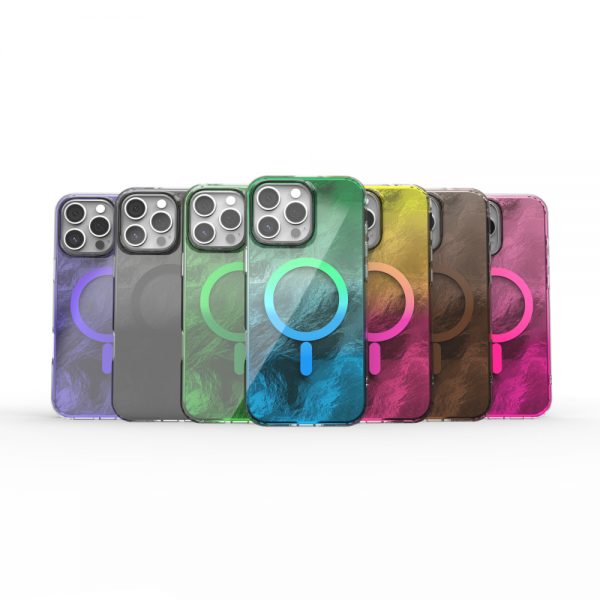 Glacier Gradient MagSafe Phone Case for iPhone 15 16 Samsung Galaxy S22 S23 S24 S25 Magnetic Case Cover - Image 5