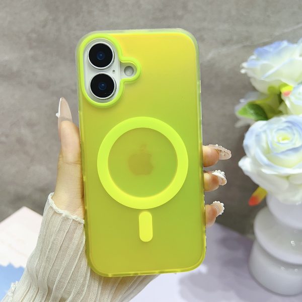 for iPhone 11 12 13 Gradient Case Skin Feeling Colorful Laser MagSafe Phone Case - Image 3