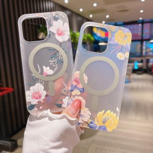 Matte Flower Phone Case
