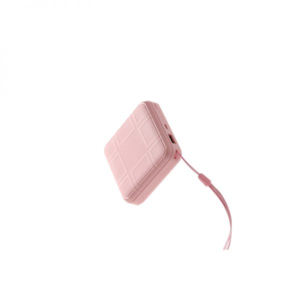 5000mAh Mini Power Bank with Lanyard USB Micro Indicator Portable Battery Pack - Image 3