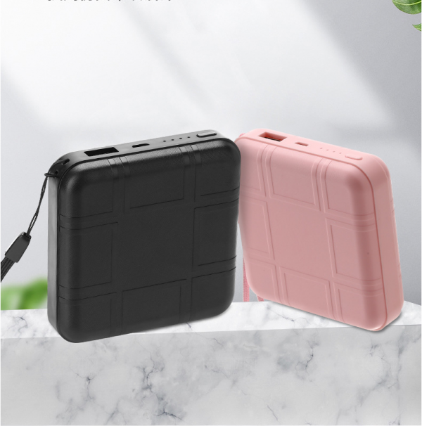 5000mAh Mini Power Bank with Lanyard USB Micro Indicator Portable Battery Pack - Image 6