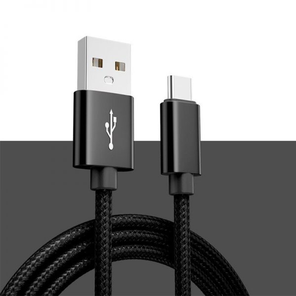 Nylon Braided 2A USB to Micro Type-C Lightning Cable Mobile Phone Fast Charging Data Cable for Android iPhone - Image 3