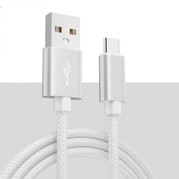 Nylon Braided 2A USB to Micro Type-C Lightning Cable Mobile Phone Fast Charging Data Cable for Android iPhone - Image 4