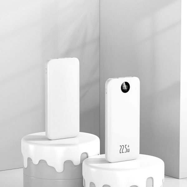 22.5W Dual USB Ultra-thin Portable 10000mAh 20000mAh Power Bank PD 20W Type-C Bidirectional Battery Pack - Image 7