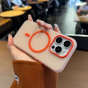 Silicone Feel Matte MagSafe Case