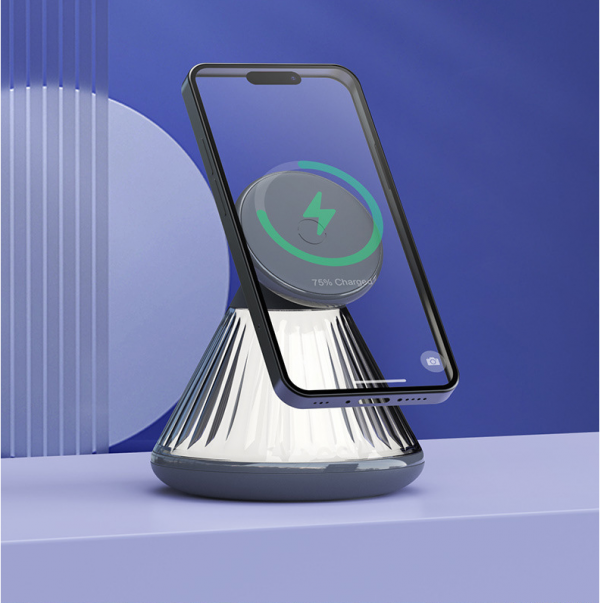 15W Adjustable MagSafe Wireless Charger for iPhone 11 12 13 14 15 16 17 Fast Charger with Night Light - Image 2