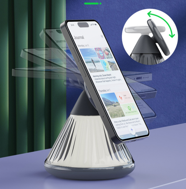 15W Adjustable MagSafe Wireless Charger for iPhone 11 12 13 14 15 16 17 Fast Charger with Night Light - Image 4