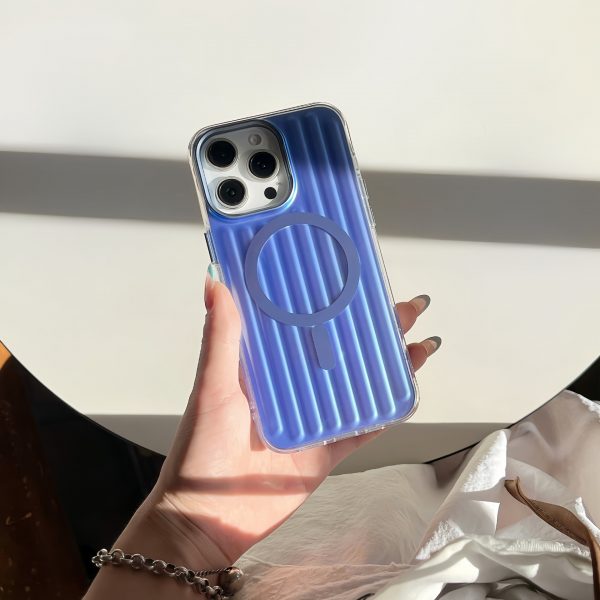 for iPhone 14 15 16 Pro Max Cover Three-dimensional Suitcase Texture MagSafe Phone Case - Image 2