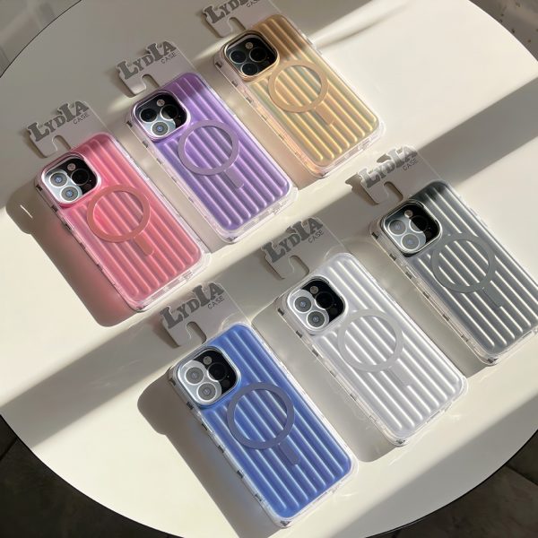 for iPhone 14 15 16 Pro Max Cover Three-dimensional Suitcase Texture MagSafe Phone Case - Image 6