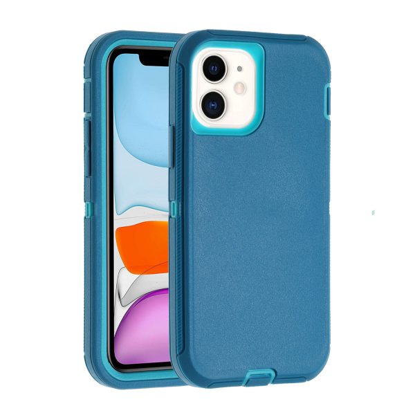 Three-proof All-in-one Protective Shell for iPhone 11 12 13 14 15 16 Pro Max Phone Case - Image 2
