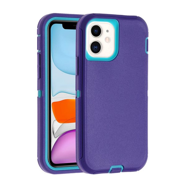 Three-proof All-in-one Protective Shell for iPhone 11 12 13 14 15 16 Pro Max Phone Case - Image 3