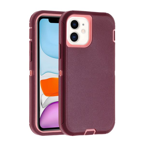 Three-proof All-in-one Protective Shell for iPhone 11 12 13 14 15 16 Pro Max Phone Case - Image 5