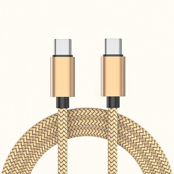 2A Type-C to Type-C Braided Cable for Android Huawei Xiaomi Samsung iPhone 15 16 Fast Charging Cable - Image 7