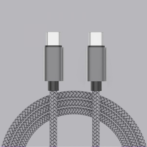 2A Type-C to Type-C Braided Cable for Android Huawei Xiaomi Samsung iPhone 15 16 Fast Charging Cable - Image 4