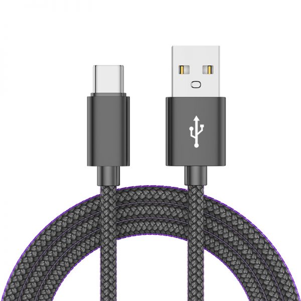 Mobile Phone 2A Type-C Fast Charging USB Cable for iPhone Huawei Xiaomi Samsung Data Cable - Image 4